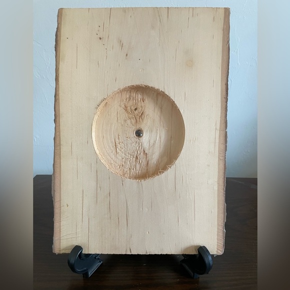 Walnut Hollow Basswood Clock Blank craft - Picture 2 of 4